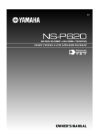 Yamaha NSP-620-Owners-Manual